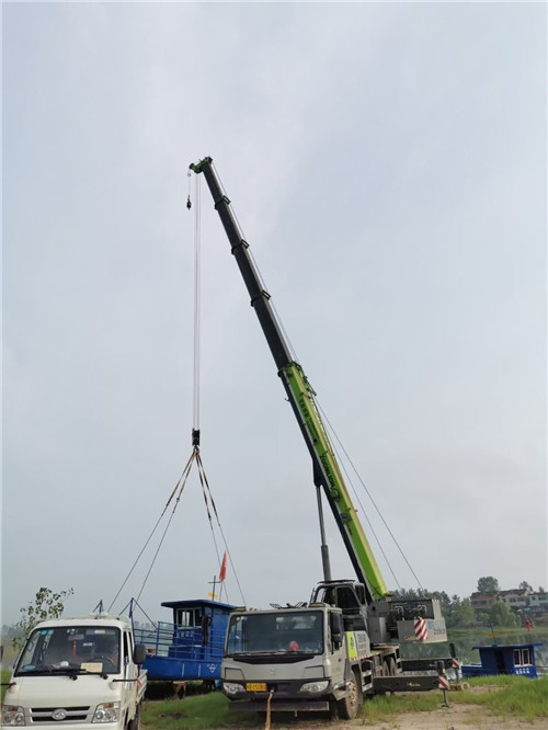 翔安区桥梁建设吊装案例